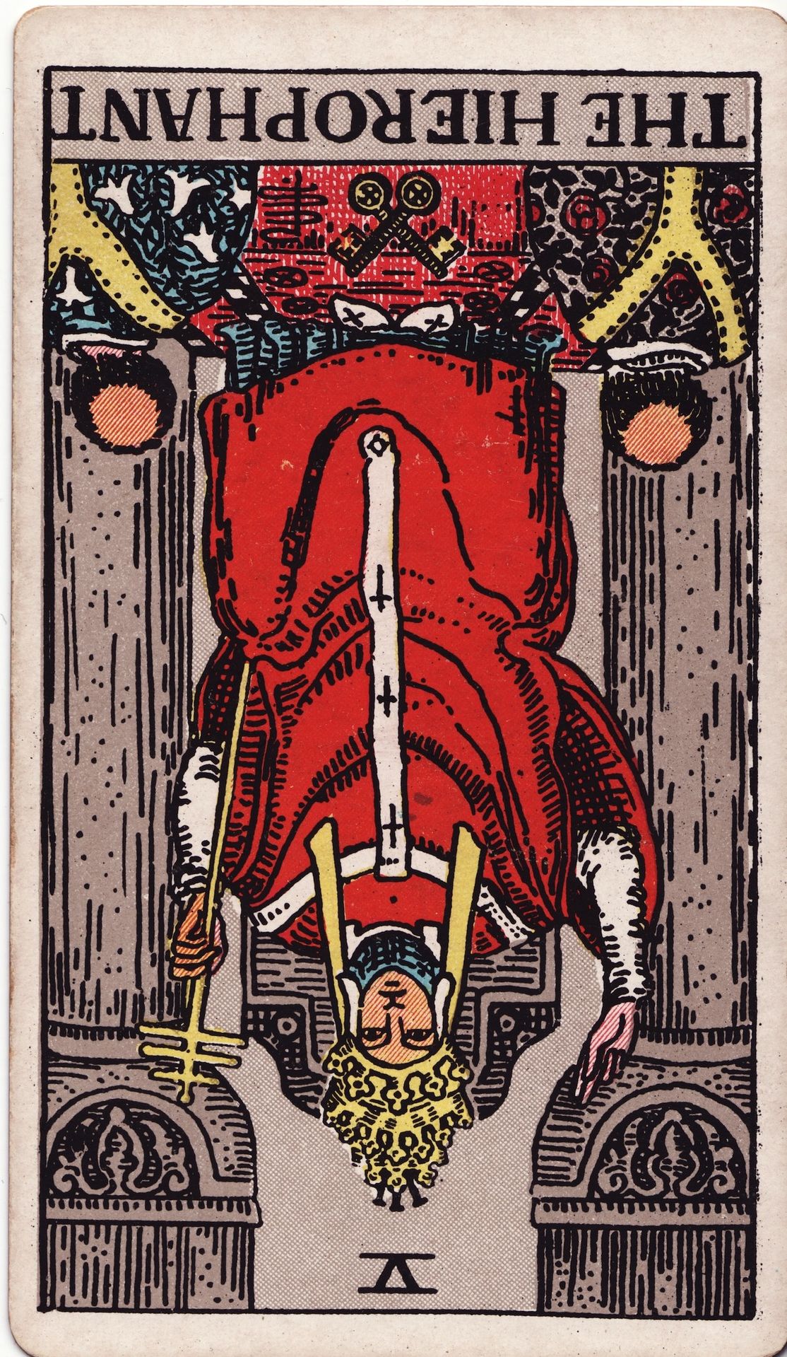 Карта hierophant таро